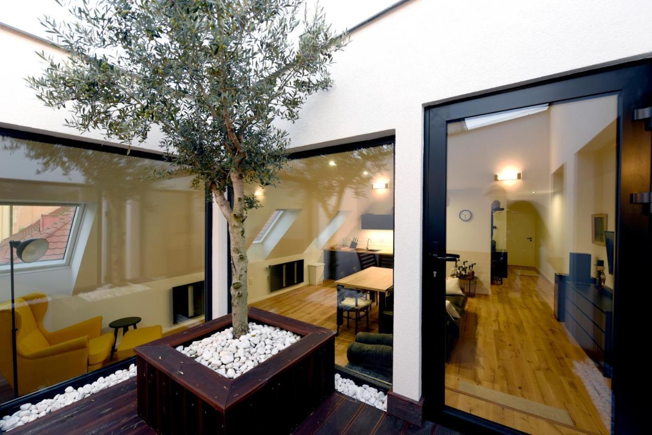 Apartman S Atriom V Historickom Centre Trencin Exterior photo